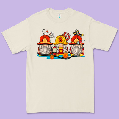 Premium Tee firefighter gnomes