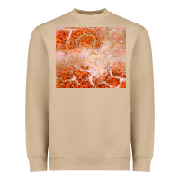 Mushroom orange glitter Heavyweight Sweatshirt - JahusDesignShop