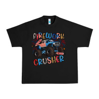 Black firework crusher Urban Heavy Tee - Artiststas