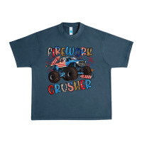 Midnight Navy firework crusher Urban Heavy Tee - Artiststas