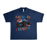 Navy firework crusher Urban Heavy Tee - Artiststas