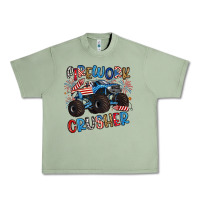 Oil Green firework crusher Urban Heavy Tee - Artiststas