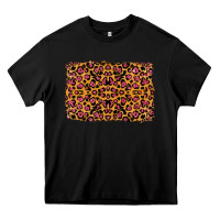 Black leopard glitter background Heavy Core Tee - RanaPortraitStore