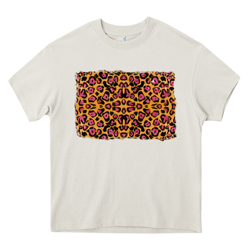 Leopard Glitter Background Heavy Core Tee by RanaPortraitStore | Teevron
