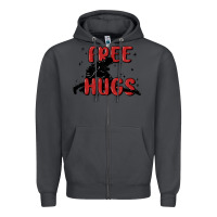 Smoke free hugs Zipper Hoodie - MaliasSmallBusiness