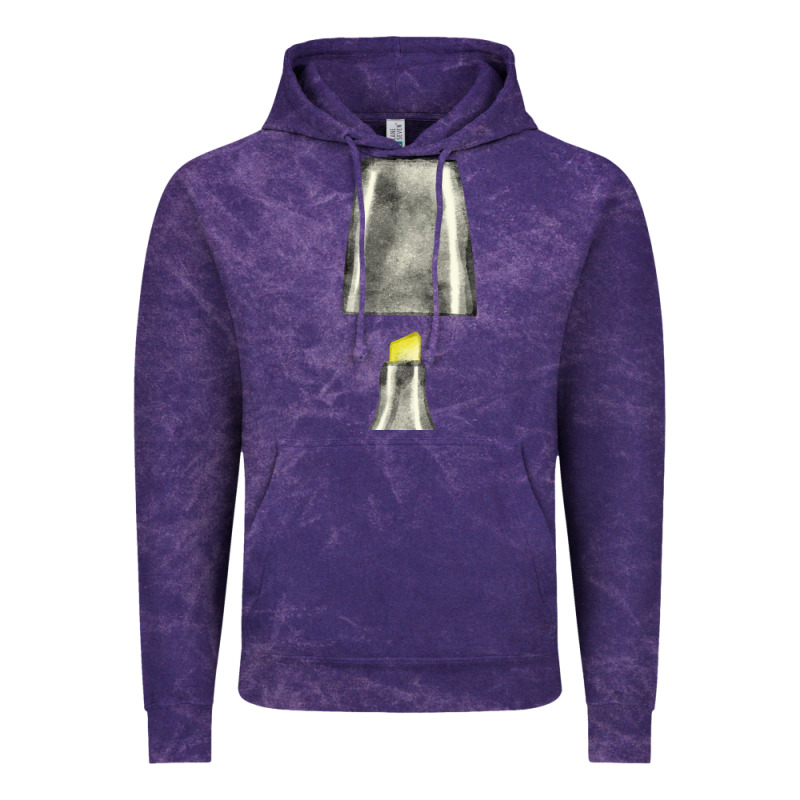 Yellow Highlighter Pen Fa Element Vintage Hoodie by FaDigitalArtStudio | Teevron