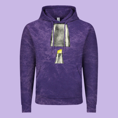 Yellow Highlighter Pen Fa Element Vintage Hoodie Designed By Fadigitalartstudio
