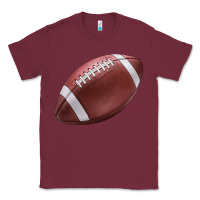 Burgundy football ball Classic Tee - JahusDesignShop