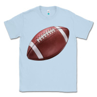 Dusty Blue football ball Classic Tee - JahusDesignShop