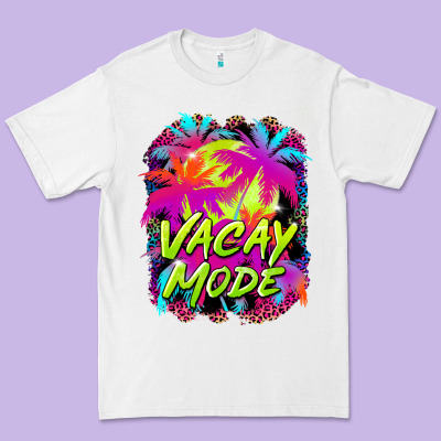Vacay Mode Premium Tee Designed By Barkaloodesign