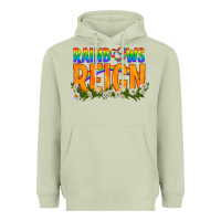 Matcha LGBTQ+ Rainbows Reign Heavyweight Hoodie - BundleAndBundleShop