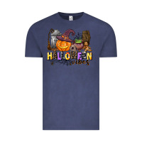 Vintage Denim halloween vibes Vintage Tee - AdoDesignShop