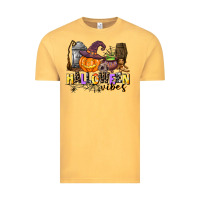 Vintage Mustard halloween vibes Vintage Tee - AdoDesignShop