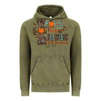 Vintage Olive fall for jesus he never leaves Vintage Hoodie - CowhideDigitalArt