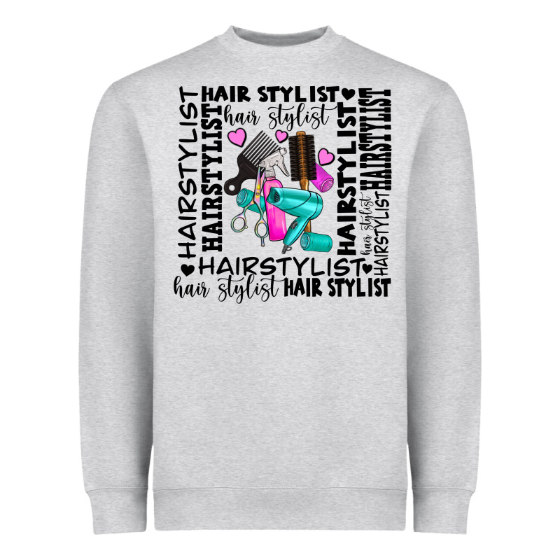 Hair Stylist Elementary Heavyweight Sweatshirt by AdoDesignShop | Teevron