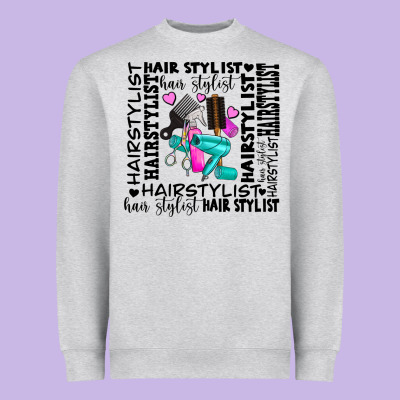 Hair Stylist Elementary Heavyweight Sweatshirt Designed By Adodesignshop