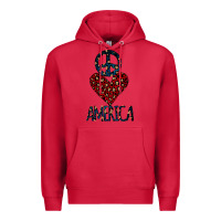 Cardinal Peace Love America Premium Hoodie - Bettercallsaul