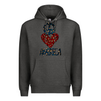 Charcoal Heather Peace Love America Premium Hoodie - Bettercallsaul