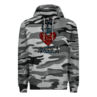 Slate Camo Peace Love America Premium Hoodie - Bettercallsaul