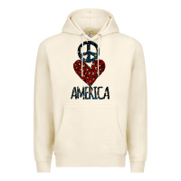 Tofu Peace Love America Premium Hoodie - Bettercallsaul