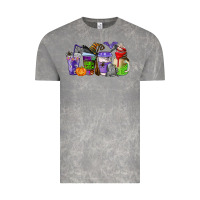Cloud Rock halloween coffee cups Vintage Tee - AdoDesignShop