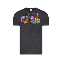 Vintage Black halloween coffee cups Vintage Tee - AdoDesignShop