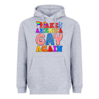 Heather Grey Make America Gay Again Heavyweight Hoodie - BundleAndBundleShop