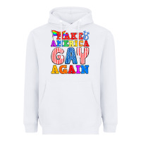 White Make America Gay Again Heavyweight Hoodie - BundleAndBundleShop