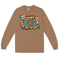 Toasted Coconut light western frame Long Sleeve Tee - AdoDesignShop
