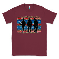 Burgundy armed forces day soldier Classic Tee - Artiststas