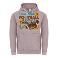 Livin' That Football Mom Life Vintage Hoodie | Teevron