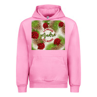 Fuchsia Pink la mejor madre del mundo Urban Hoodie - TumblerDesignByShophia