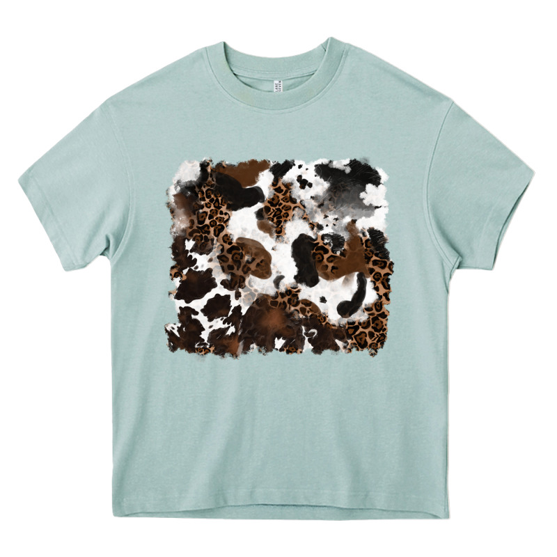 Leopard Cowhide Background Heavy Core Tee by RanaPortraitStore | Teevron