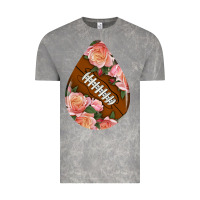 Cloud Rock american football and western roses teardrop Vintage Tee - BundleAndBundleShop