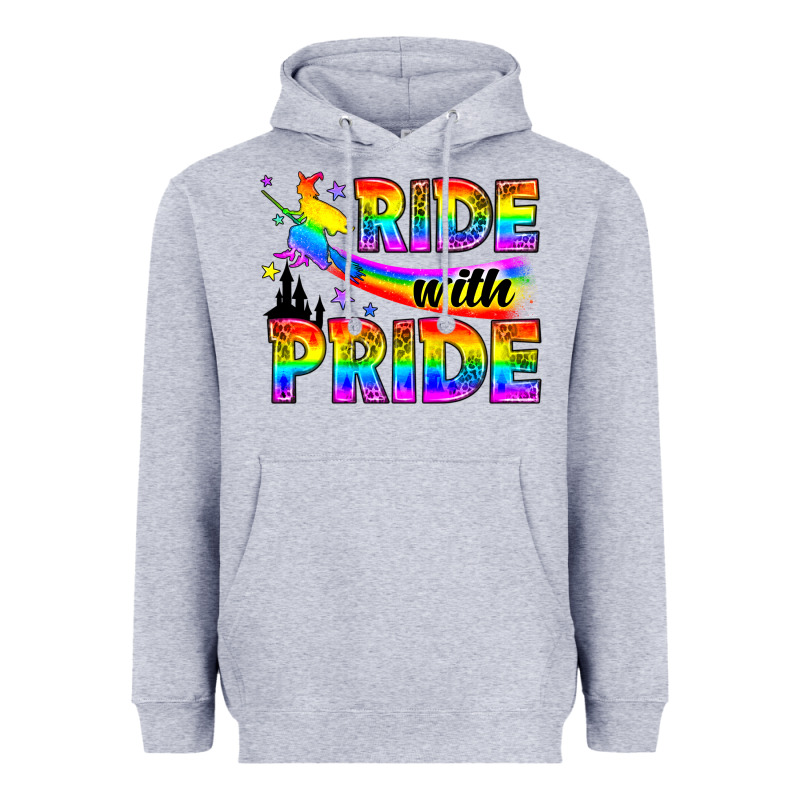 Western Lgbtq+ Ride With Pride Heavyweight Hoodie by BundleAndBundleShop | Teevron