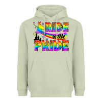 Matcha Western LGBTQ+ Ride With Pride Heavyweight Hoodie - BundleAndBundleShop