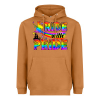 Meerkat Western LGBTQ+ Ride With Pride Heavyweight Hoodie - BundleAndBundleShop