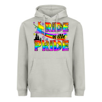 Moon Dust Western LGBTQ+ Ride With Pride Heavyweight Hoodie - BundleAndBundleShop