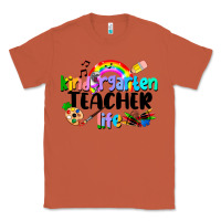 Copper Kindergarten Teacher Life Classic Tee - LillyAllenDesigns