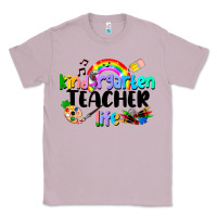 Lilac Kindergarten Teacher Life Classic Tee - LillyAllenDesigns