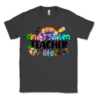 Smoke Kindergarten Teacher Life Classic Tee - LillyAllenDesigns