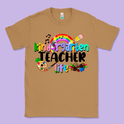 Kindergarten Teacher Life Classic Tee Designed By Lillyallendesigns