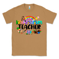 Toasted Coconut Kindergarten Teacher Life Classic Tee - LillyAllenDesigns