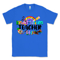 True Royal Kindergarten Teacher Life Classic Tee - LillyAllenDesigns