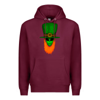 Burgundy St. Patrick' Day Gnome Premium Hoodie - Bettercallsaul