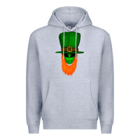 Heather Grey St. Patrick' Day Gnome Premium Hoodie - Bettercallsaul