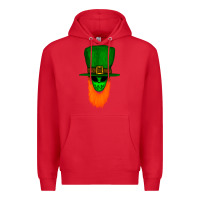 Red St. Patrick' Day Gnome Premium Hoodie - Bettercallsaul