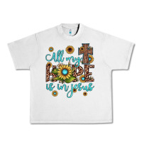 Lunar Rock all my hope is in jesus Urban Heavy Tee - JahusDesignShop