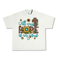 Pistachio all my hope is in jesus Urban Heavy Tee - JahusDesignShop