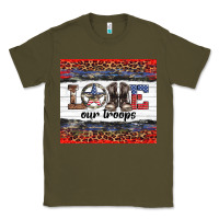 Army Green armed forces day love our troops Classic Tee - Artiststas
